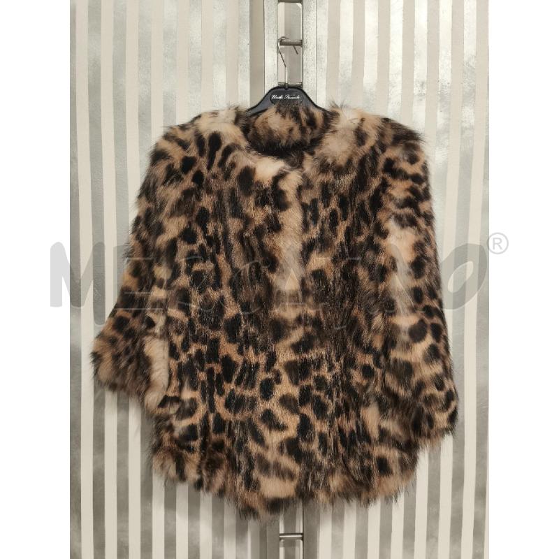 PELLICCIA PINKO VOLPE FANTASIA ANIMALIER | Mercatino dell'Usato Campobasso 1