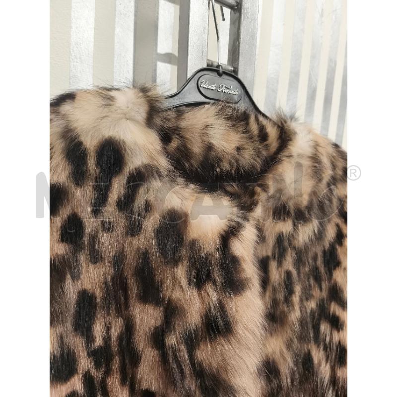 PELLICCIA PINKO VOLPE FANTASIA ANIMALIER | Mercatino dell'Usato Campobasso 2