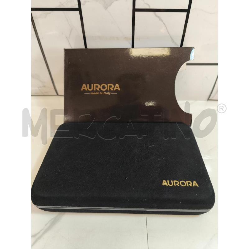 PENNA STILOGRAFICA AURORA DORATA E NE  | Mercatino dell'Usato Campobasso 1