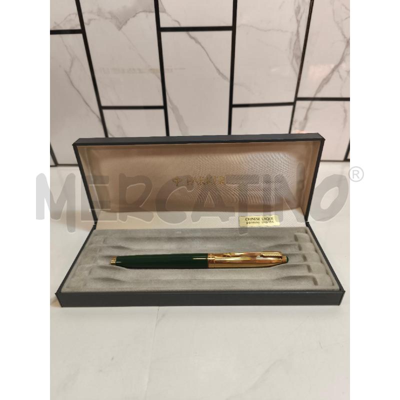 PENNA STILOGRAFICA PARKER VERDE LAQUE  | Mercatino dell'Usato Campobasso 1