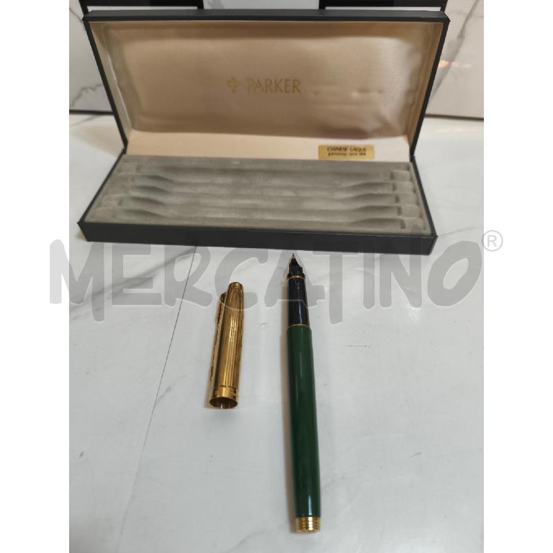 PENNA STILOGRAFICA PARKER VERDE LAQUE  | Mercatino dell'Usato Campobasso 2