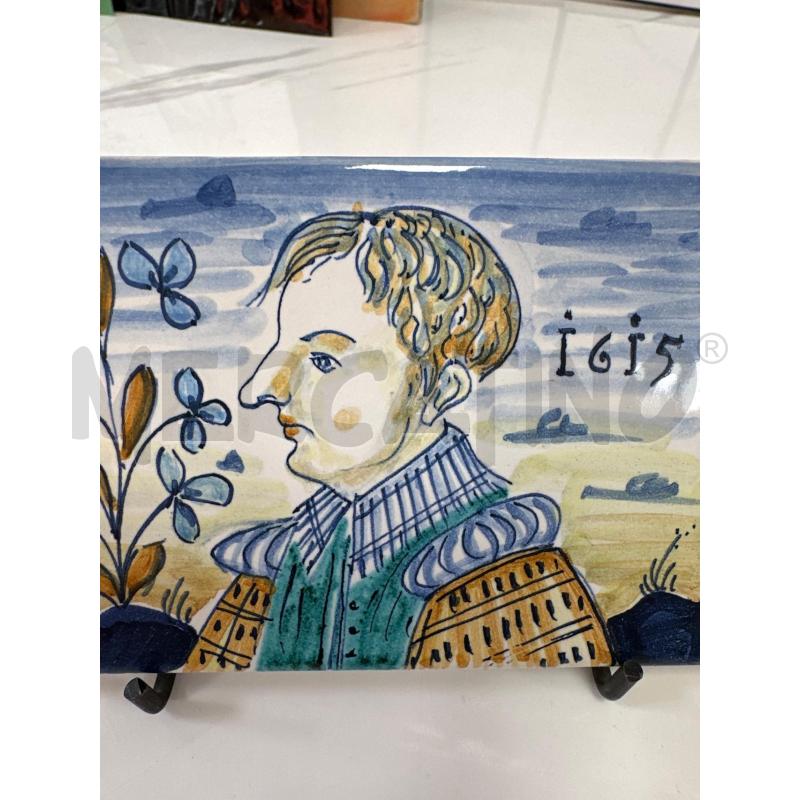 PIASTRELLA CERAMICA CASTELLI 13X7.50 CM | Mercatino dell'Usato Campobasso 3