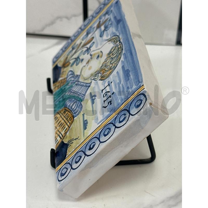 PIASTRELLA CERAMICA CASTELLI 13X7.50 CM | Mercatino dell'Usato Campobasso 4