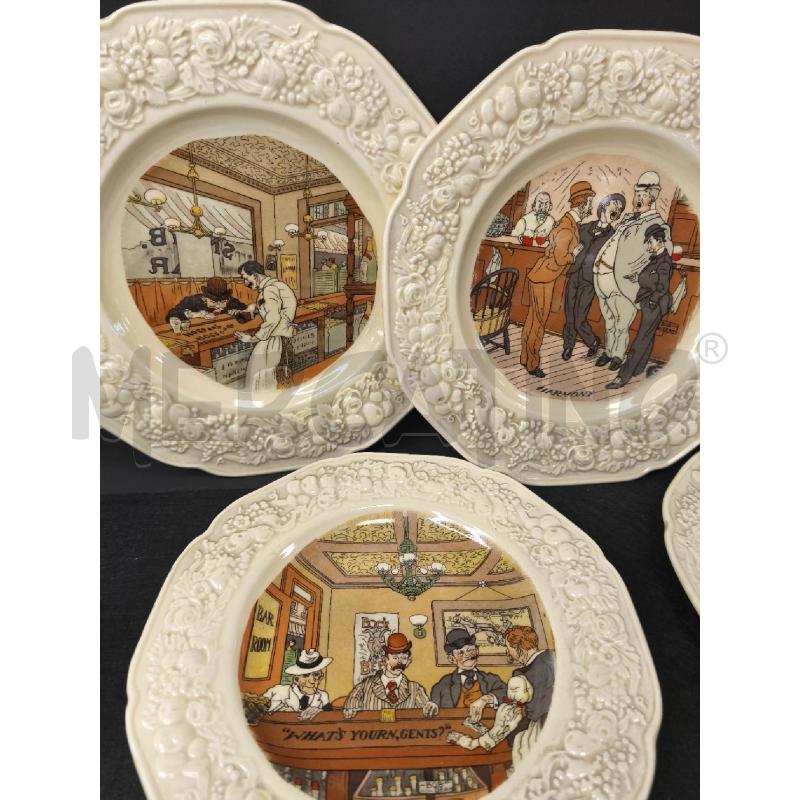 PIATTI CROWN DUCAL FLORENTINE 5 PZ  | Mercatino dell'Usato Campobasso 3