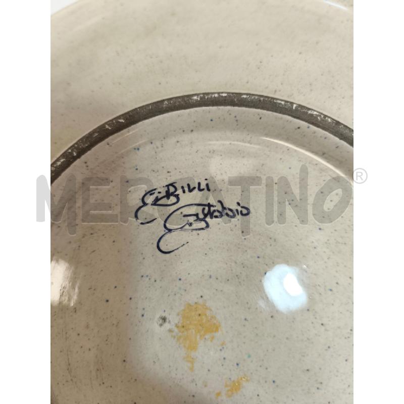 PIATTO GRILLI GUBBIO UCCELLO | Mercatino dell'Usato Campobasso 5