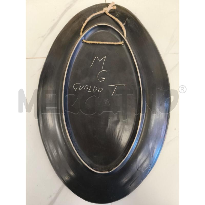 PIATTO OVALE GUALDO T. NERO | Mercatino dell'Usato Campobasso 4