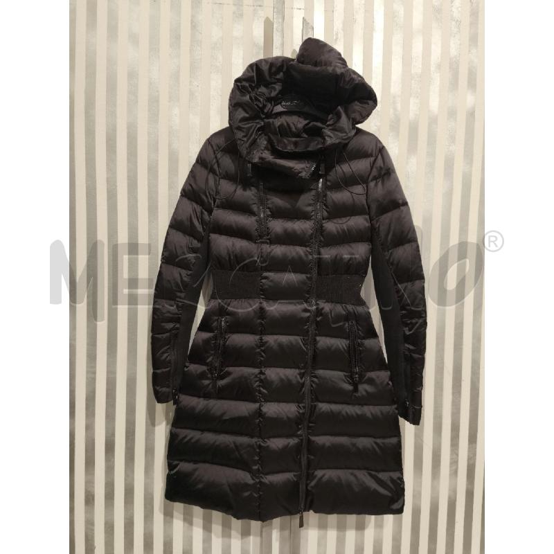 PIUMINO DONNA PINKO NERO VITA ELASTICA CAPUCCIO LUNGO | Mercatino dell'Usato Campobasso 1