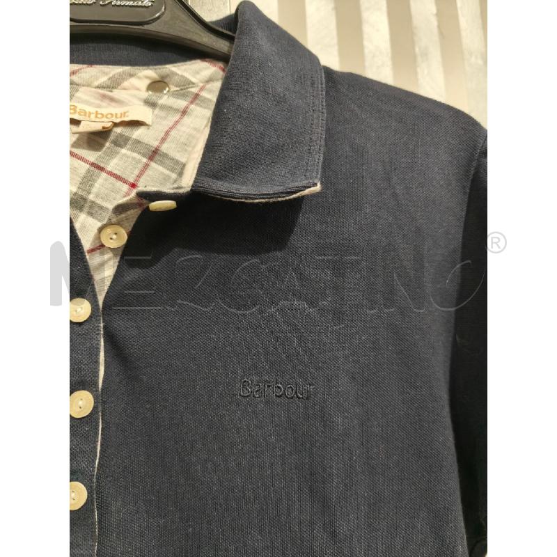 POLO DONNA BARBOUR BLU SCURO | Mercatino dell'Usato Campobasso 4