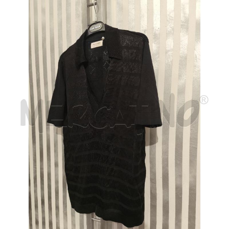 POLO DONNA FALCONERI NERA RIGHE NERE | Mercatino dell'Usato Campobasso 4