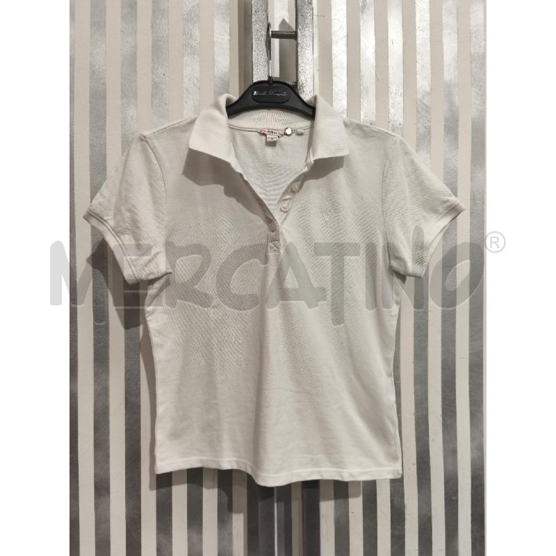 POLO DONNA GUESS BIANCA | Mercatino dell'Usato Campobasso 1