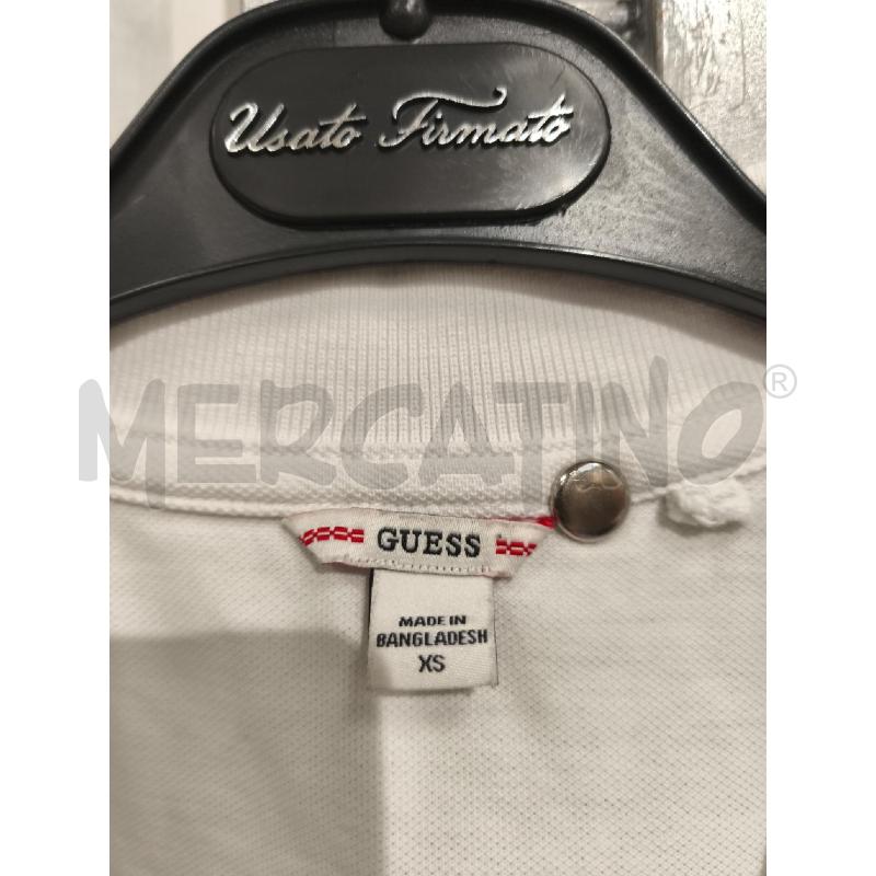 POLO DONNA GUESS BIANCA | Mercatino dell'Usato Campobasso 2