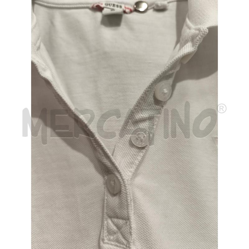 POLO DONNA GUESS BIANCA | Mercatino dell'Usato Campobasso 4
