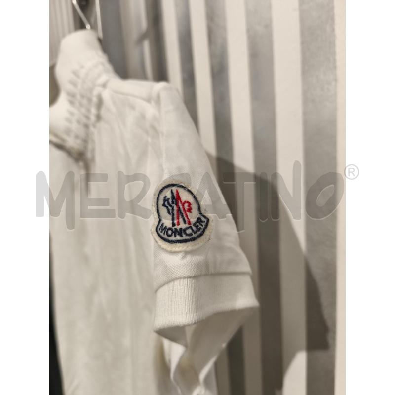 POLO DONNA MONCLER BIANCA | Mercatino dell'Usato Campobasso 3