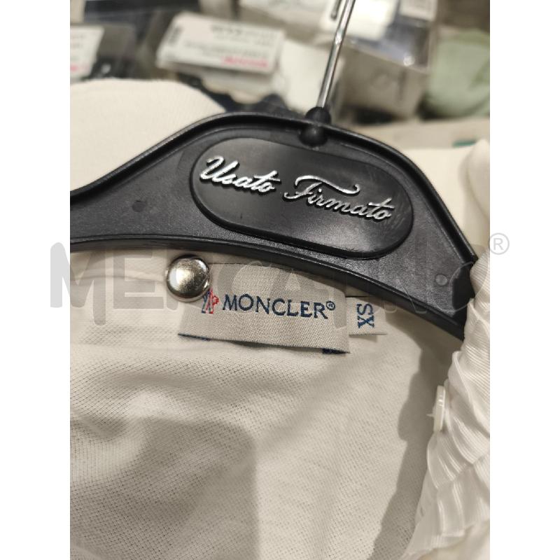 POLO DONNA MONCLER BIANCA | Mercatino dell'Usato Campobasso 5