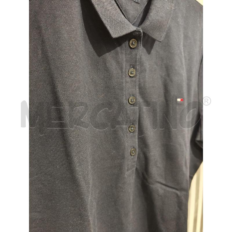 POLO DONNA TOMMY HILFIGER BLU SCURO NUOVA | Mercatino dell'Usato Campobasso 2