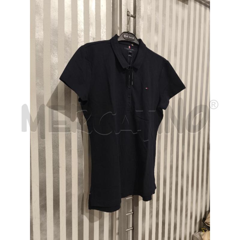 POLO DONNA TOMMY HILFIGER BLU SCURO NUOVA | Mercatino dell'Usato Campobasso 3