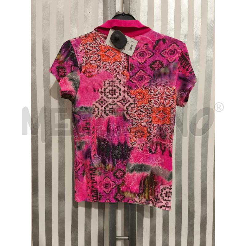 POLO DONNA TWINSET FUXIA FANTASIA E SFUMATURE | Mercatino dell'Usato Campobasso 4