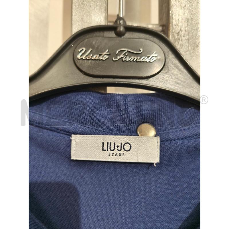 POLO UOMO LIU JO BLU BORDI ARANCIONI | Mercatino dell'Usato Campobasso 2