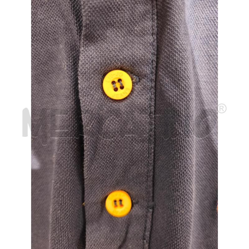POLO UOMO LIU JO BLU BORDI ARANCIONI | Mercatino dell'Usato Campobasso 4
