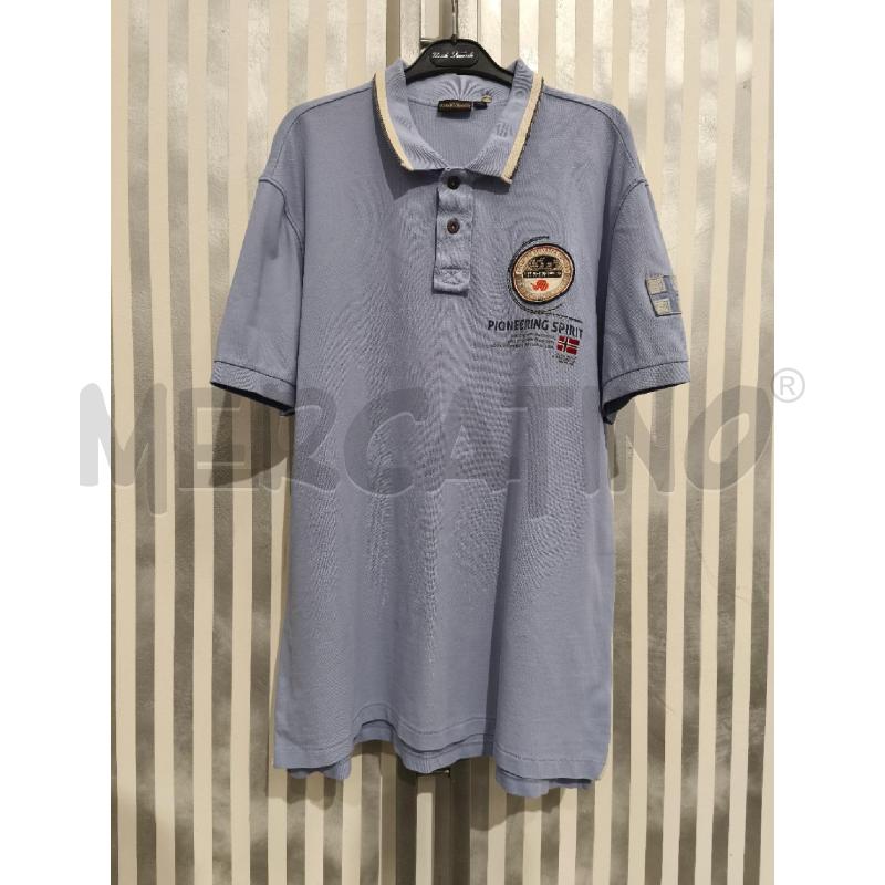 POLO UOMO NAPAPIJRI INDACO PIONEERING SPIRIT | Mercatino dell'Usato Campobasso 1