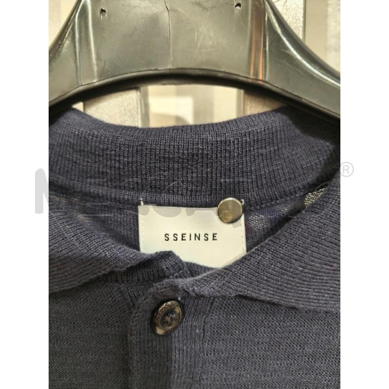 POLO UOMO SSEINSE BLU SCURO | Mercatino dell'Usato Campobasso 2