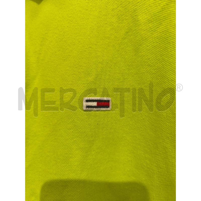 POLO UOMO TOMMY JEANS VERDE LIME | Mercatino dell'Usato Campobasso 3