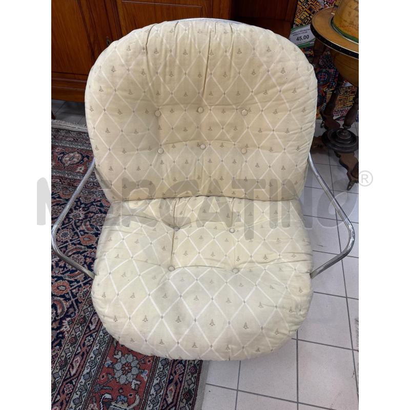 POLTRONA CARLO DE CARLI MOD 915, CINOVA  | Mercatino dell'Usato Campobasso 5