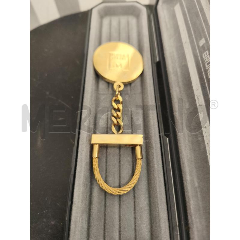 PORTA CHIAVI BRUNO PIATTELLI DORATO | Mercatino dell'Usato Campobasso 3
