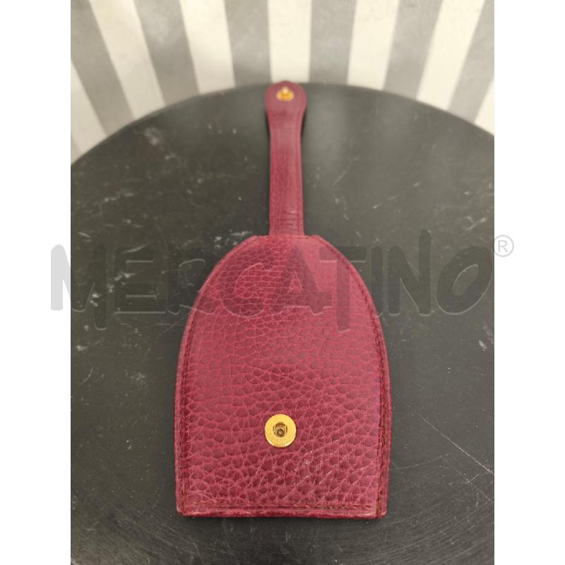 PORTA CHIAVI CARTIER PELLE ROSSA PLACCHETTA DORATA | Mercatino dell'Usato Campobasso 3