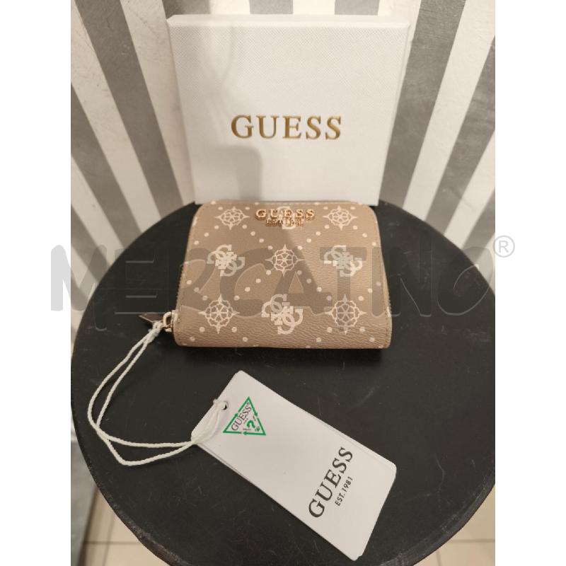 PORTA FOGLIO GUESS BEIGE NUOVO | Mercatino dell'Usato Campobasso 1