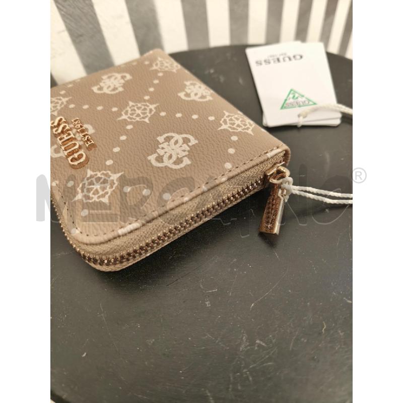 PORTA FOGLIO GUESS BEIGE NUOVO | Mercatino dell'Usato Campobasso 2