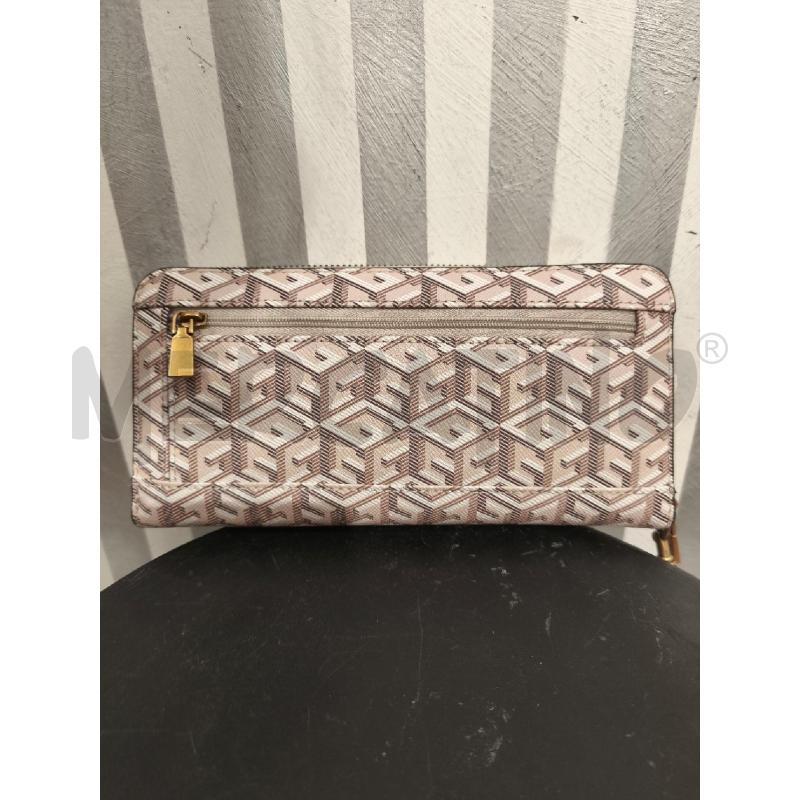 PORTA FOGLIO GUESS BIANCO BEIGE MARRONE | Mercatino dell'Usato Campobasso 2