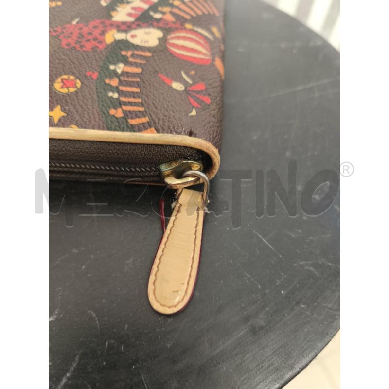 PORTA FOGLIO PIERO GUIDI MARRONE CIRCO | Mercatino dell'Usato Campobasso 2