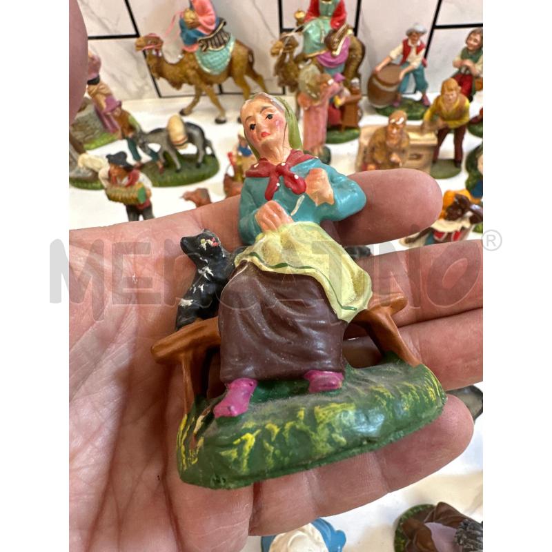 PRESEPE COMPLETO D'EPOCA CARTAPESTA E VARI | Mercatino dell'Usato Campobasso 5