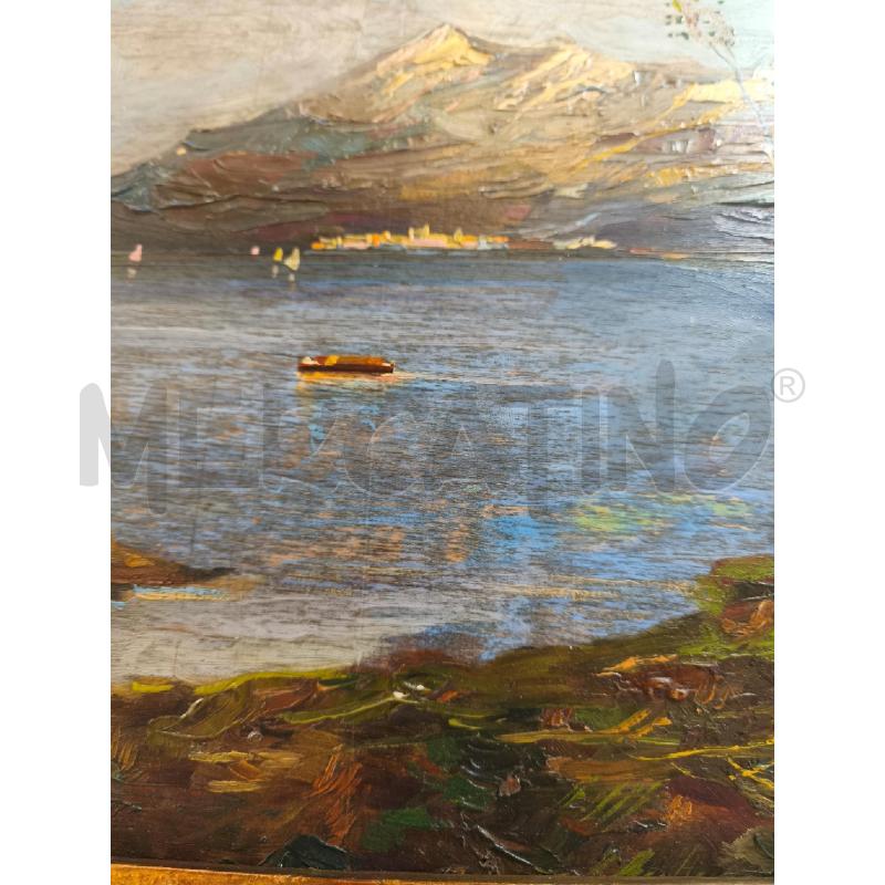 QUADRETTO VECCHIO PAESAGIO MARE  | Mercatino dell'Usato Campobasso 3