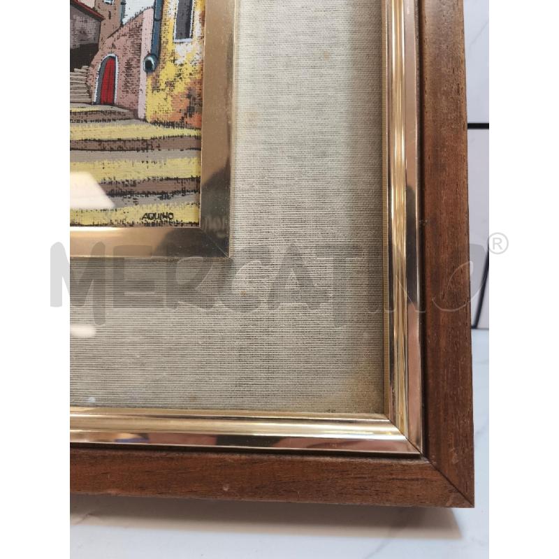 QUADRO 14X18 CM OLIO SU TELA RIP AQUINO | Mercatino dell'Usato Campobasso 4