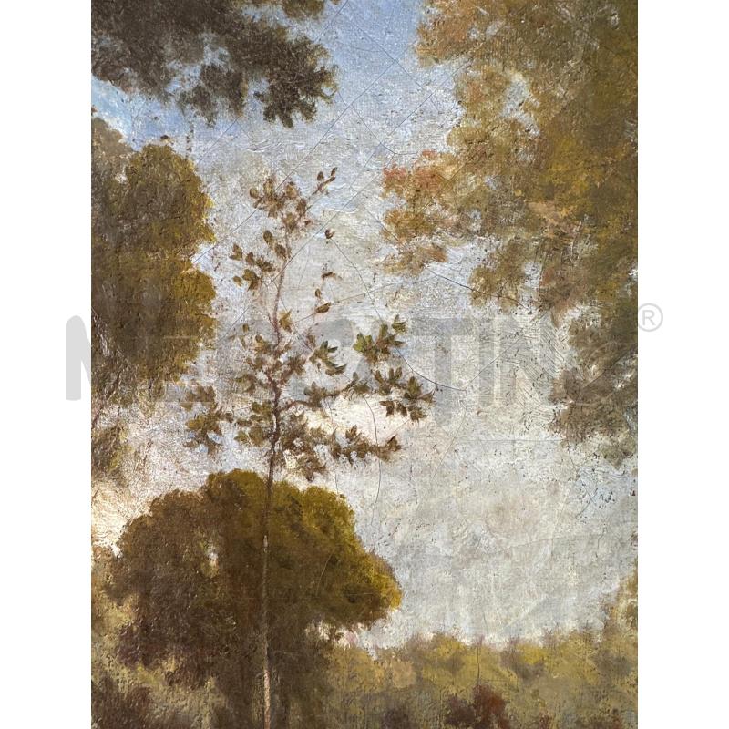 QUADRO 43X66 DONNA CON FASCIO DI LEGNA NEL BOSCO  | Mercatino dell'Usato Campobasso 4