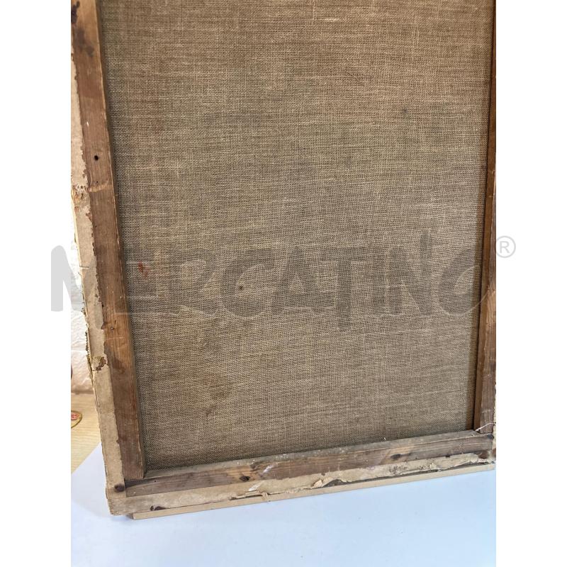QUADRO 43X66 DONNA CON FASCIO DI LEGNA NEL BOSCO  | Mercatino dell'Usato Campobasso 5