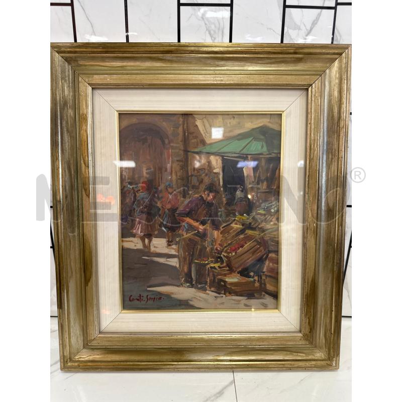 QUADRO 48X43 CM RIP CONTI SERGIO  | Mercatino dell'Usato Campobasso 1