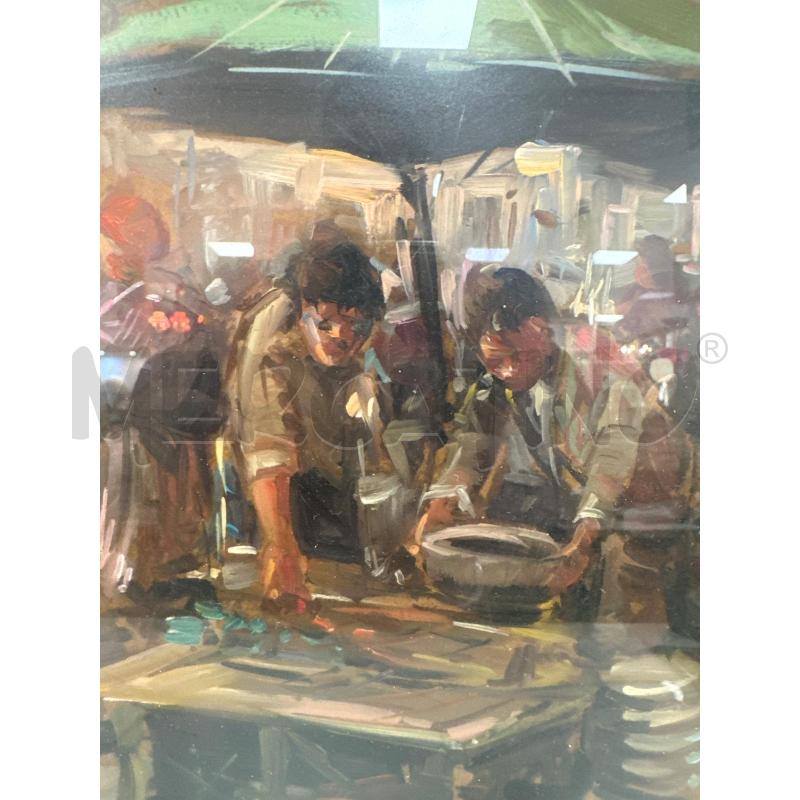 QUADRO 48X43 RIP SERGIO CONTI OLIO  | Mercatino dell'Usato Campobasso 3