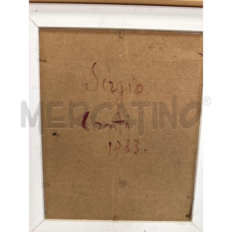 QUADRO 48X43 RIP SERGIO CONTI OLIO  | Mercatino dell'Usato Campobasso 4