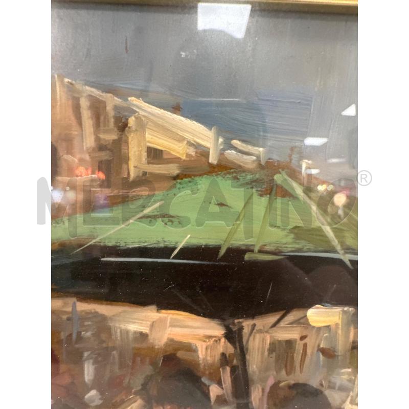 QUADRO 48X43 RIP SERGIO CONTI OLIO  | Mercatino dell'Usato Campobasso 5