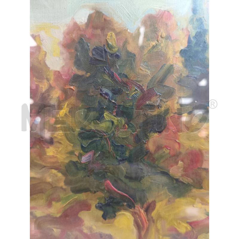 QUADRO 55X46 OLIO SU TAVOLA PAESAGGIO | Mercatino dell'Usato Campobasso 3