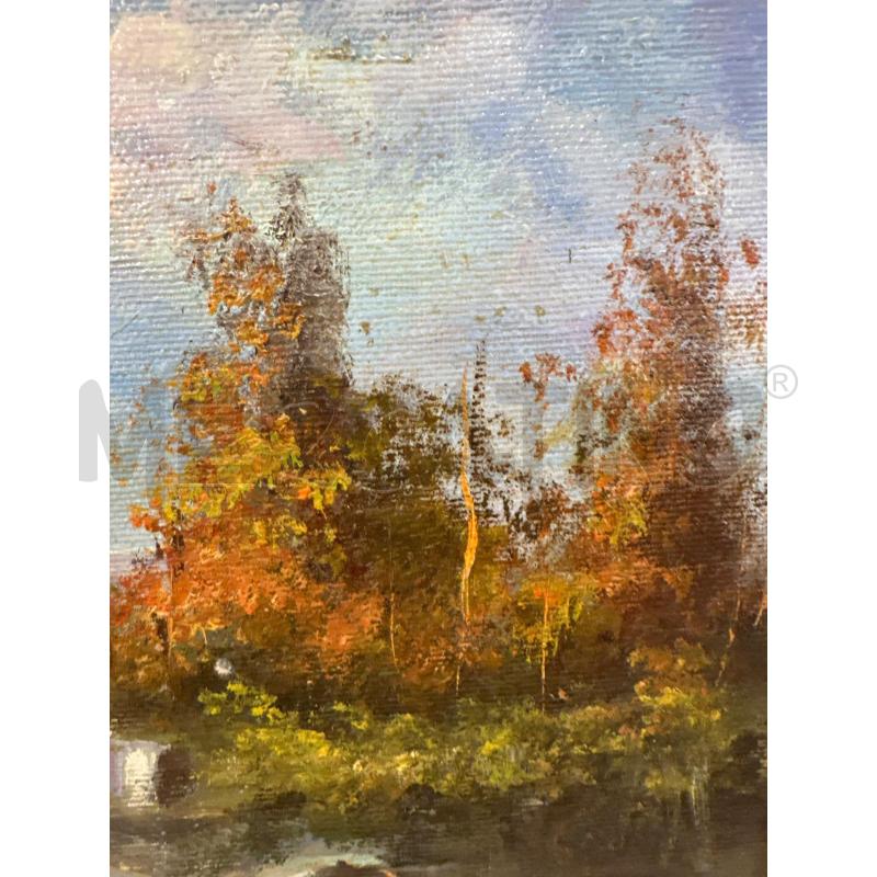 QUADRO 58X48 CM OLIO SU TELA PAESAGGIO | Mercatino dell'Usato Campobasso 5