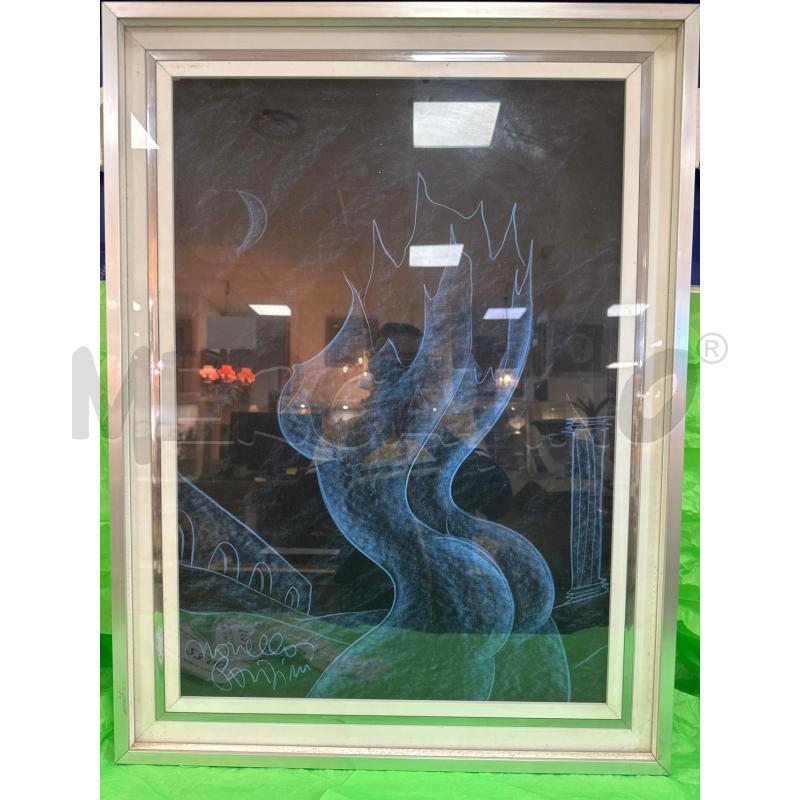 QUADRO 60 X80 PASTELLO RIP NOVELLA PARIGINI  | Mercatino dell'Usato Campobasso 1