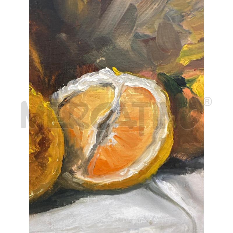 QUADRO 62X52 CM NATURA MORTA SU TELA  | Mercatino dell'Usato Campobasso 4