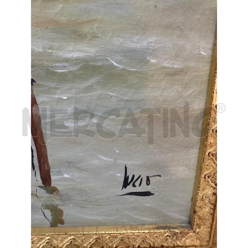 QUADRO 65X56 CM MARINA SU TELA | Mercatino dell'Usato Campobasso 3