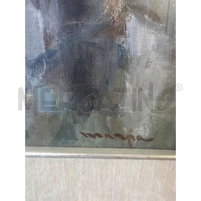 QUADRO 70X60 CM OLIO SU TELA TONI GRIGI | Mercatino dell'Usato Campobasso 2