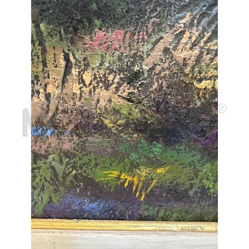 QUADRO 87X57 PAESAGGIO SU LEGNO RIP BATTACCHI  | Mercatino dell'Usato Campobasso 3