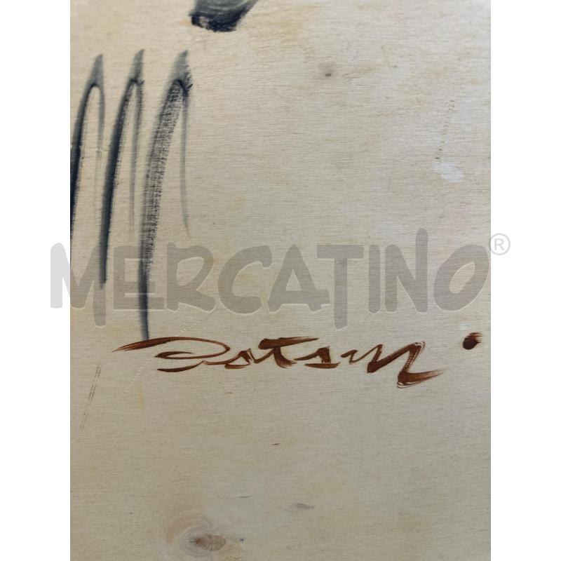 QUADRO 87X57 PAESAGGIO SU LEGNO RIP BATTACCHI  | Mercatino dell'Usato Campobasso 5